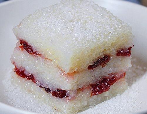 糯米凉糕的做法视频,夏日清凉甜品轻松上手